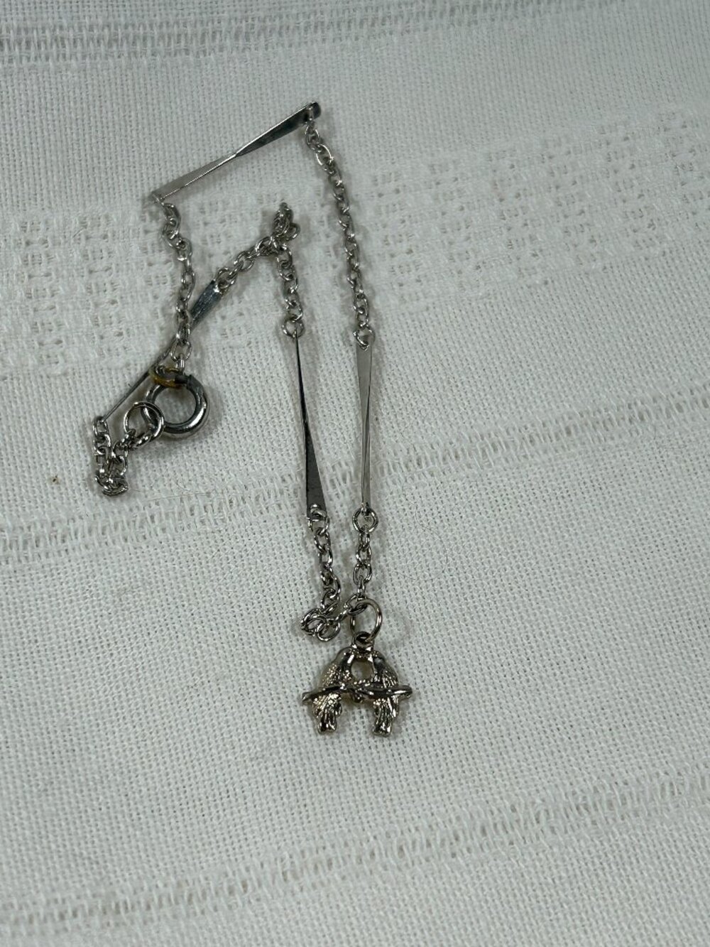 Silver Toned Bird Bracelet - Pre-owned